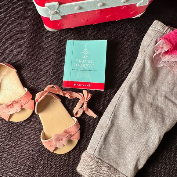 American Girl Doll Lot MOSTLY RETIRED Gracie’s Travel Case Shoes Etc - Picture 3 of 6